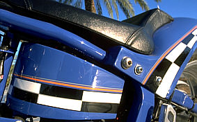 Blue Cafe Racer US-MOTOS-IBIZA.com